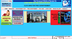 Desktop Screenshot of barnalacity.com